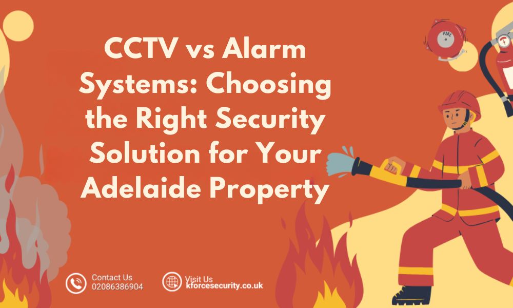 CCTV and alarm systems